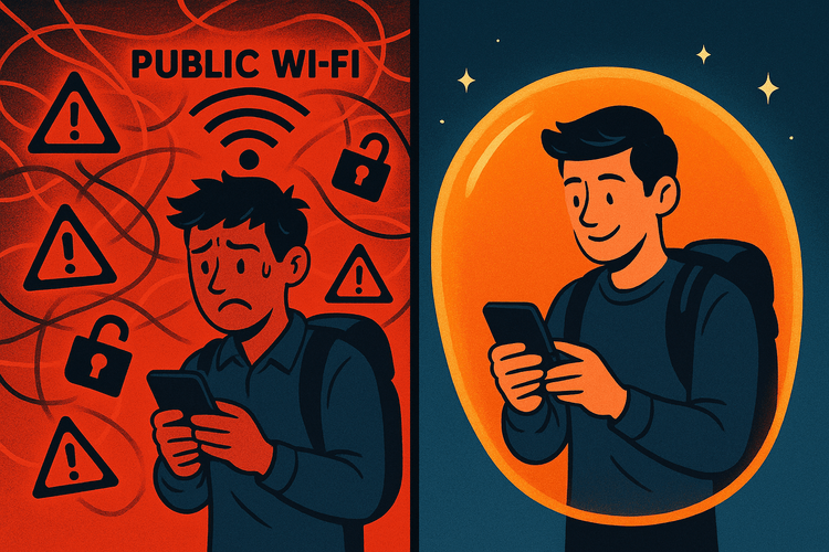 公共 Wi-Fi 与 eSIM：旅行者数字安全指南