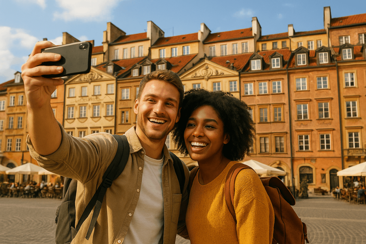 eSIM لبولندا: دليل السائح لبيانات الجوال لعام 2025