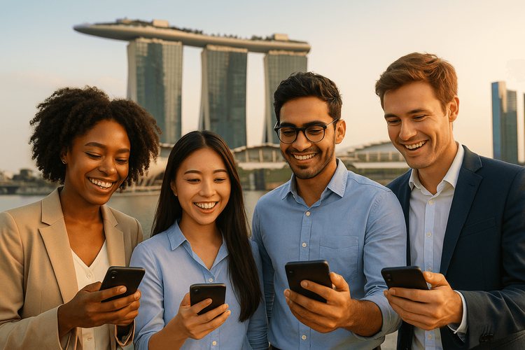 Première semaine d'un expatrié à Singapour : Checklist de configuration numérique