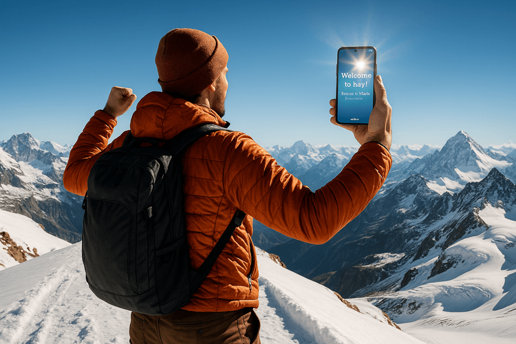 Лучшая eSIM для походов в Альпах в Швейцарии и Италии | Yoho Mobile