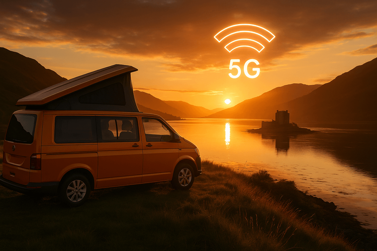 eSIM para un viaje por carretera en Escocia: Guía para mantenerse conectado