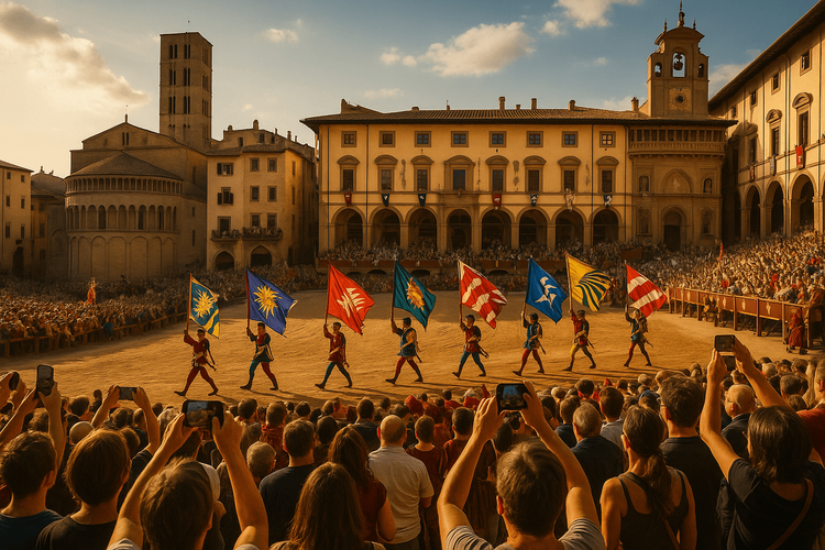 Giostra del Saracino 2025: Get Your Arezzo eSIM | Yoho Mobile