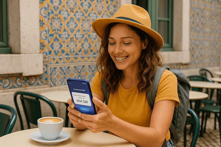 استقبال رسائل SMS البنكية والمصادقة الثنائية (2FA) في الخارج مع شريحة eSIM للبيانات | Yoho Mobile