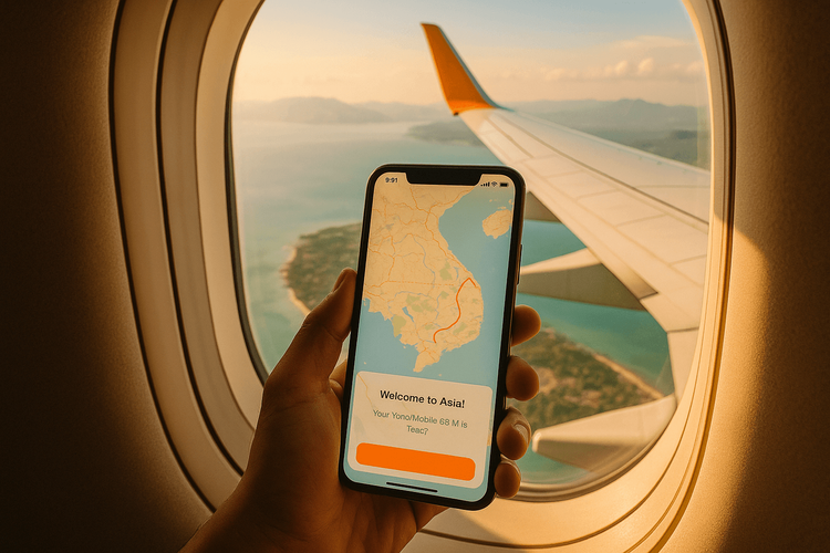 WiFi a bordo de Scoot vs. eSIM: ¿Datos más baratos para tu viaje a Asia?