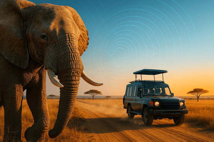 eSIM pro safari v Africe: Zůstaňte ve spojení v Keni a Tanzanii