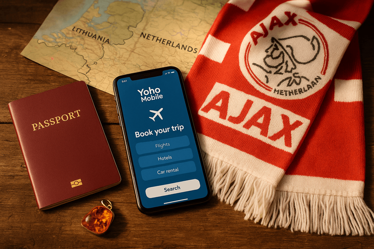 Una eSIM para Europa para Lituania y Países Bajos | Yoho Mobile