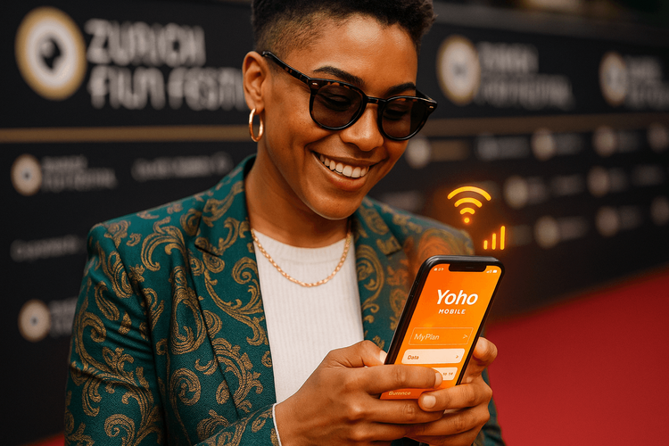 Najboljša eSIM za filmski festival v Zürichu 2025 | Yoho Mobile