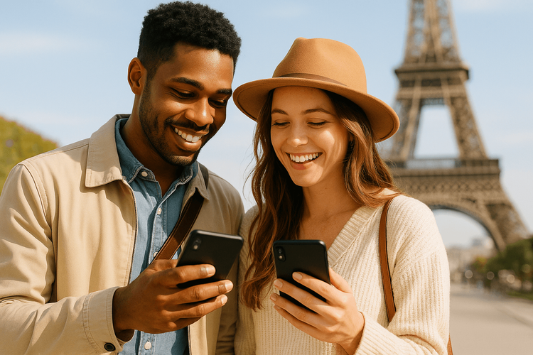 نقطة الاتصال مقابل شريحتي eSIM لسفر الأزواج: الخيار الأذكى