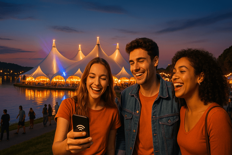 Гид по Zeltfestival Ruhr 2025: Получите вашу eSIM для Германии