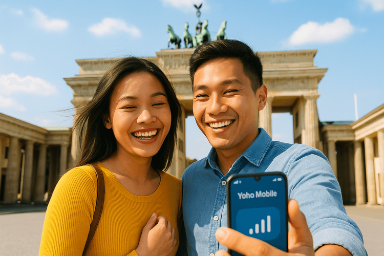 Лучшая eSIM для Германии для путешественников из Вьетнама | Yoho Mobile