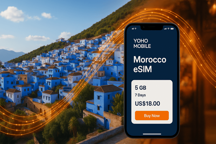 eSIM vs. SIM local en Marruecos (2025): la mejor opción para viajeros