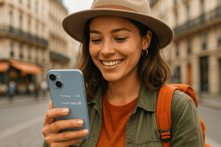 Průvodce duální SIM pro iPhone na cesty: Zvládněte hovory, data a SMS v zahraničí