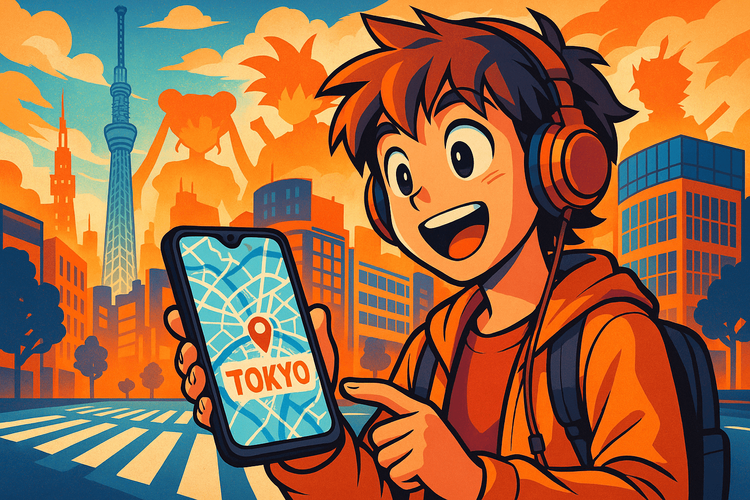 Der ultimative Otaku-Guide für eine Anime-Tour durch Tokio 2025