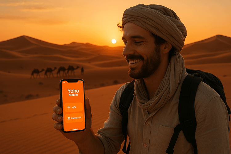 eSIM للمغرب: دليلك السياحي من مراكش إلى الصحراء الكبرى