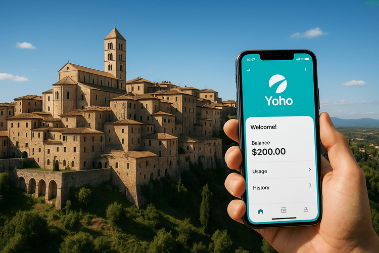 eSIM для Ананьи, Италия: оставайтесь на связи в скрытых жемчужинах | Yoho