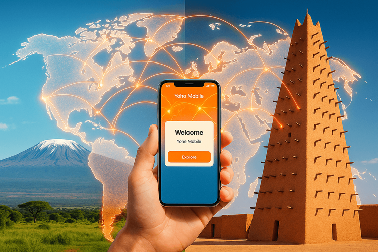 eSIM za Tanzanijo in Niger | Ostanite povezani v Afriki | Yoho Mobile