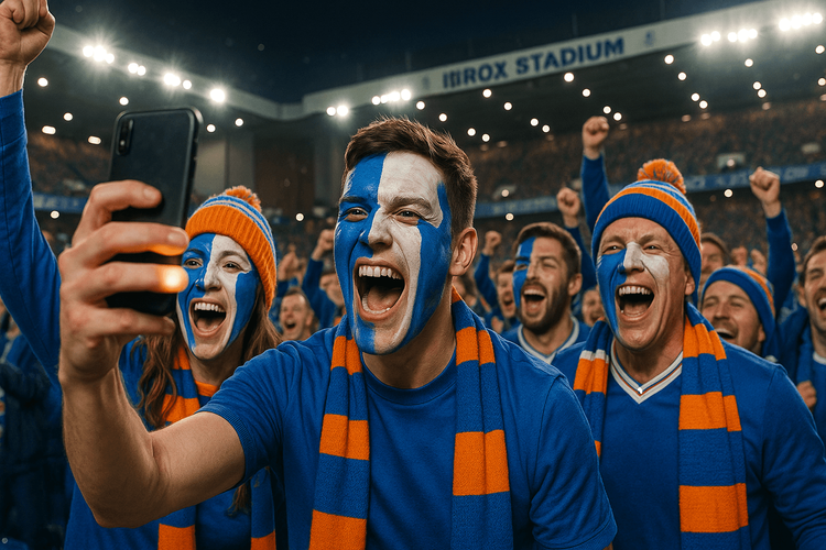 Nejlepší eSIM pro cestu na zápas Glasgow Rangers FC | Yoho Mobile UK