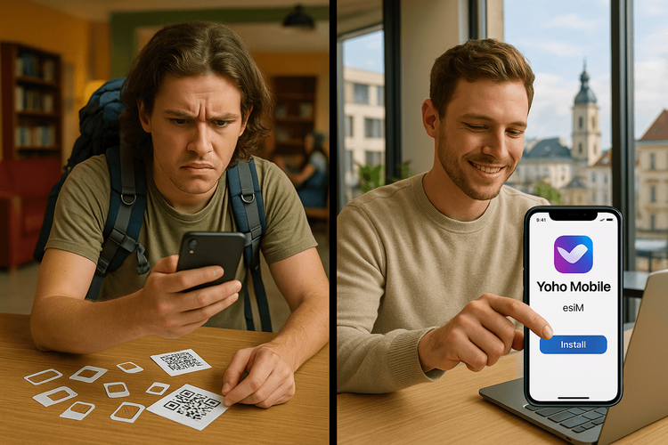 شرائح eSIM طويلة الأجل مقابل قصيرة الأجل للرحلات التي تزيد عن 30 يومًا | Yoho Mobile