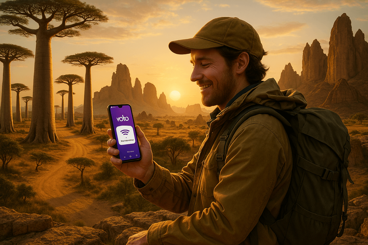 eSIM para Madagascar y Chad | Plan de Datos para África de Yoho Mobile