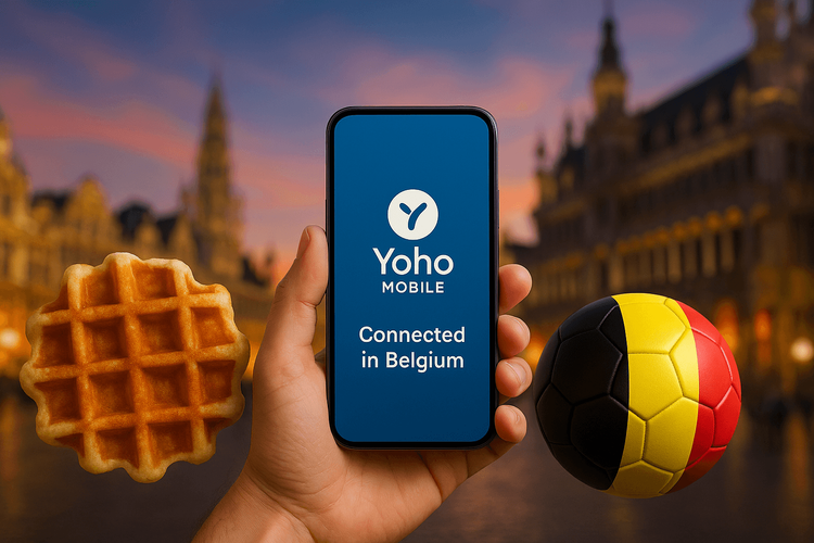 eSIM для Бельгии: оставайтесь на связи с Yoho Mobile | Путеводитель