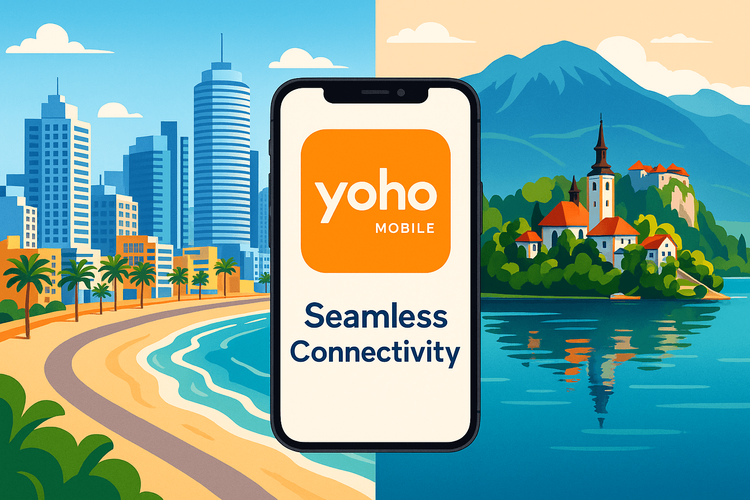 eSIM pro Izrael a Slovinsko | Datové tarify Yoho Mobile