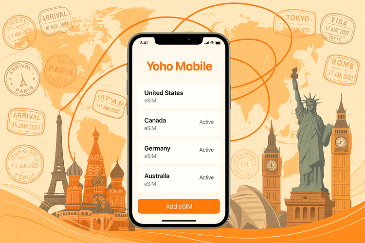 Πώς να διαχειριστείτε πολλαπλές eSIM Yoho Mobile στο τηλέφωνό σας | Yoho