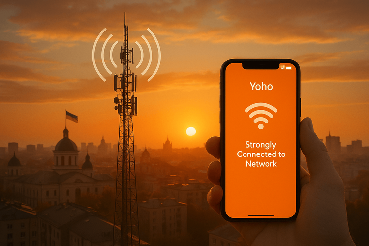 Zanesljiva eSIM za Ukrajino | Podatkovni paketi Yoho Mobile 2025
