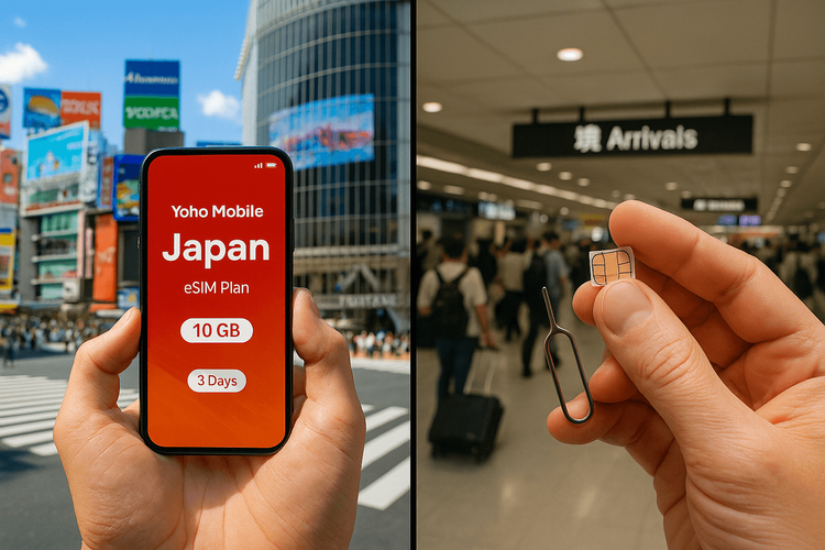 eSIM vs. SIM local en el aeropuerto de Narita (NRT) | Guía de Japón 2026