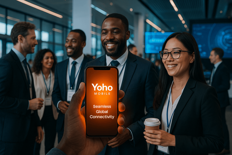 شريحة eSIM لسفر الأعمال والمؤتمرات في الولايات المتحدة | Yoho Mobile