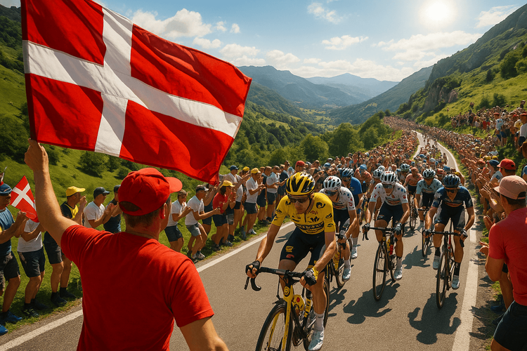 Tour de France Guide for Danish Fans: Stay Connected with an eSIM