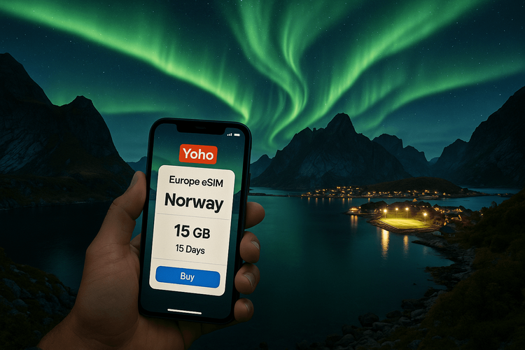 eSIM для Норвегии: оставайтесь на связи на футболе с Yoho Mobile