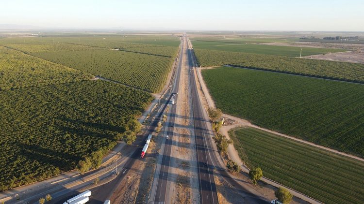Bakersfield agricultural scene