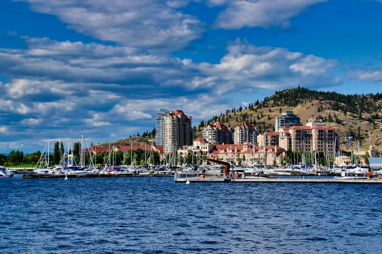 Kelowna, view from the lake