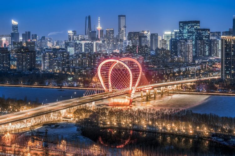 Another view of Shenyang city at night