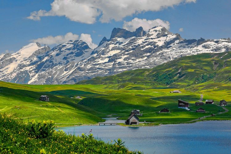 Switzerland during the spring
