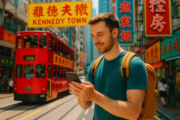 eSIM-enhanced Travel Adventure