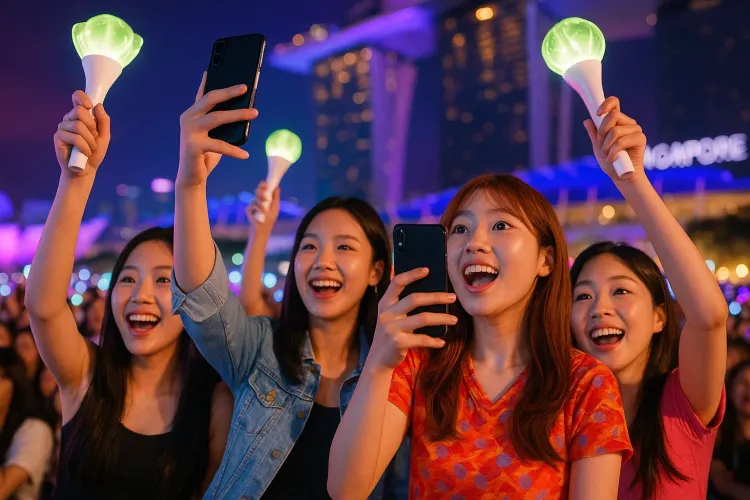 K-Pop Concert Connectivity