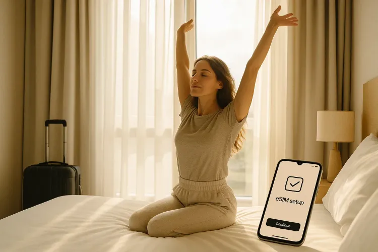 waking up with your eSIM