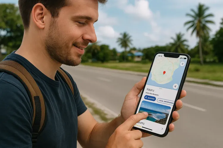 Traveler Connected in Nauru