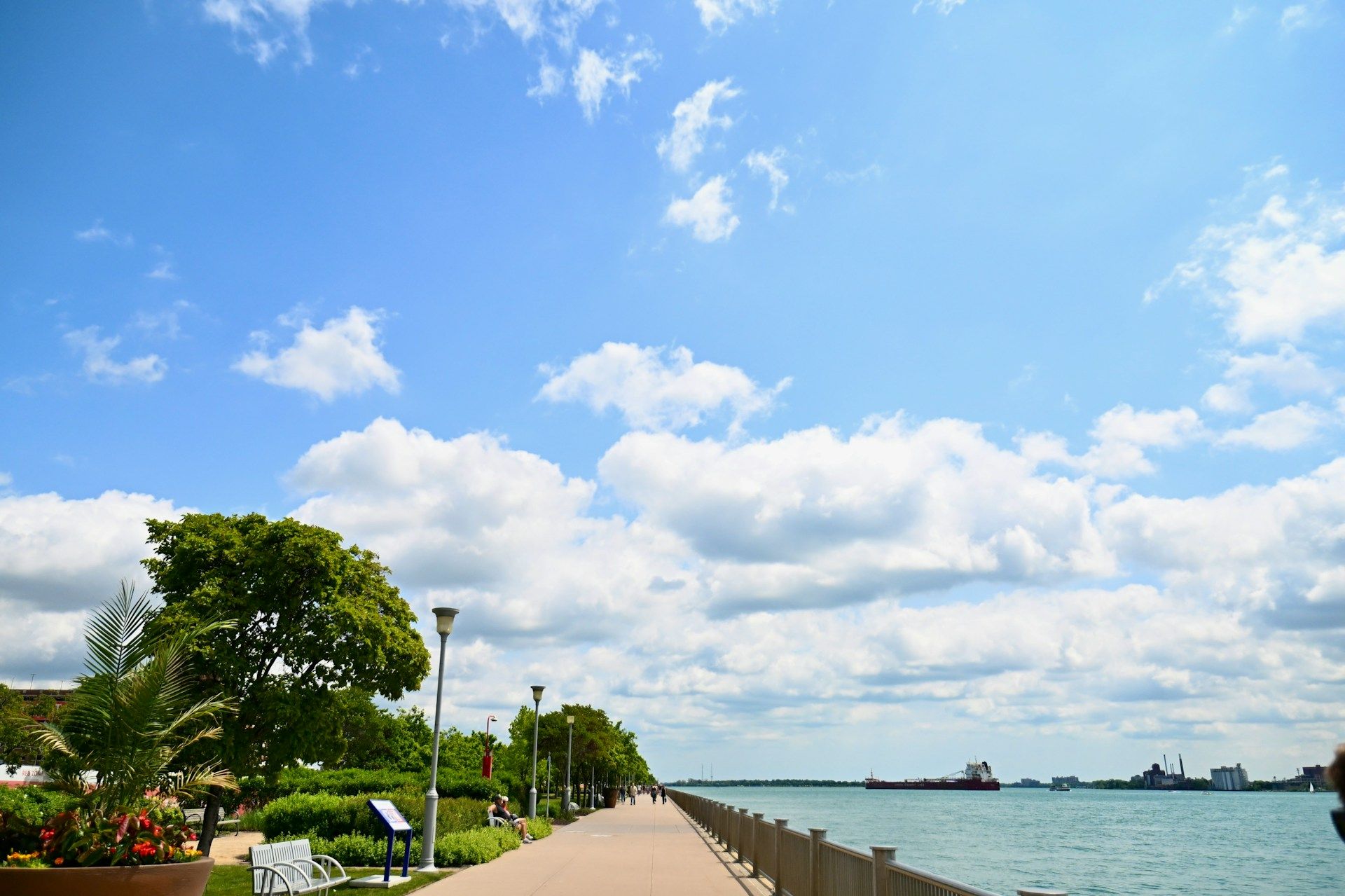 Detroit RiverWalk, Michigan, USA