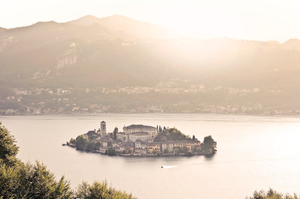 Lake Orta, smaller and calmer than its neighbors, shows a peaceful side of Italy’s lakes. 