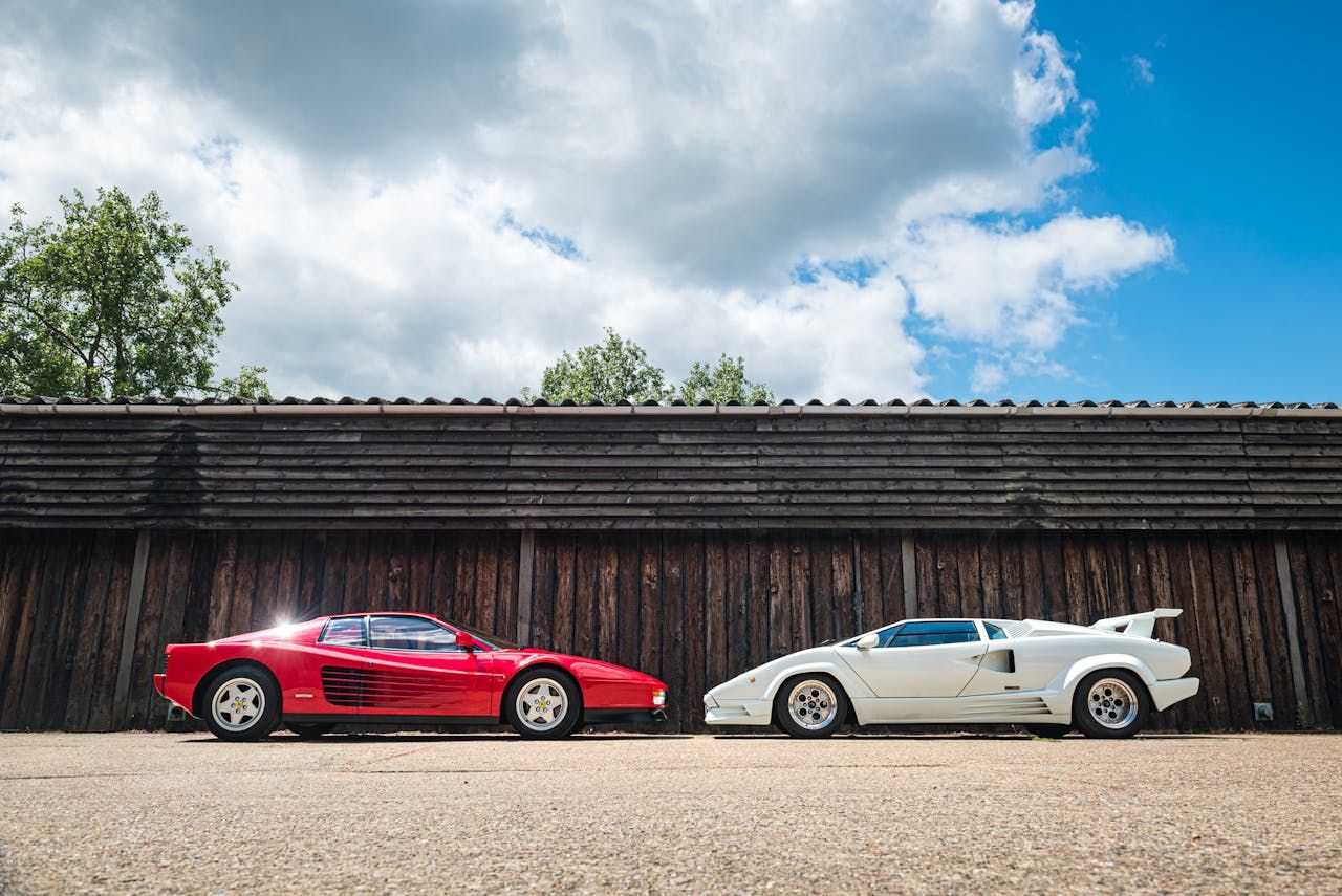 Ferrari is all about racing history and precision.