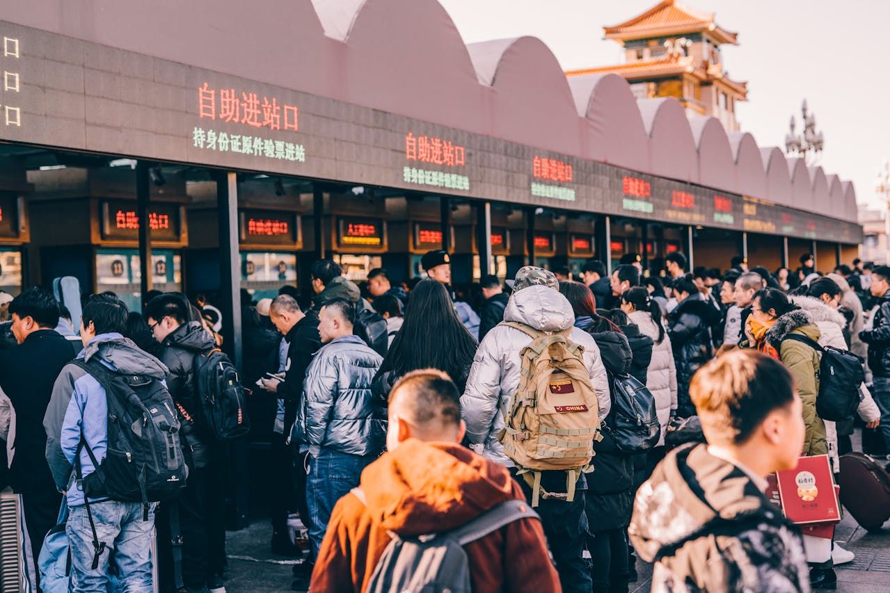 Crowds are part of life here: on the streets, in the markets, and at the major sights.