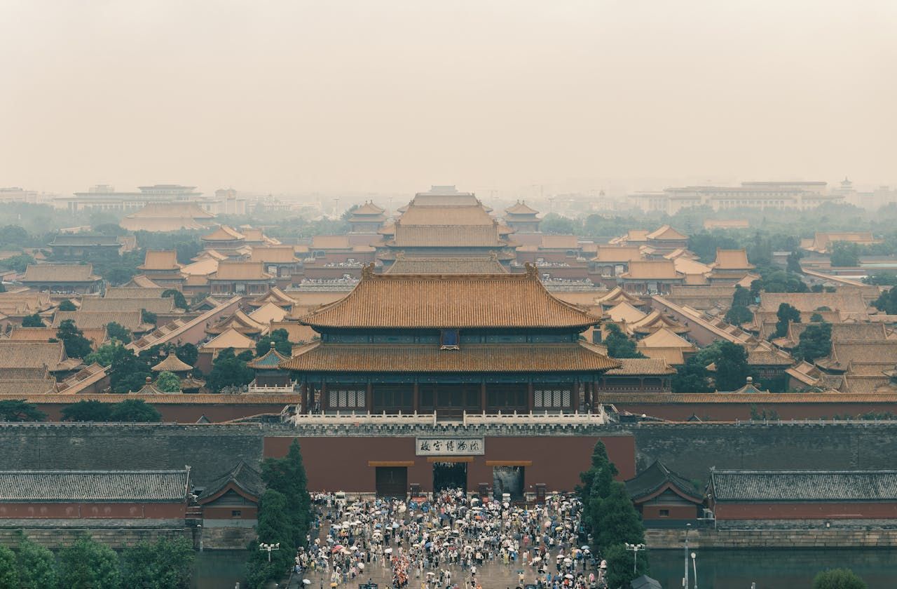 aerial-view-of-the-forbidden-city
