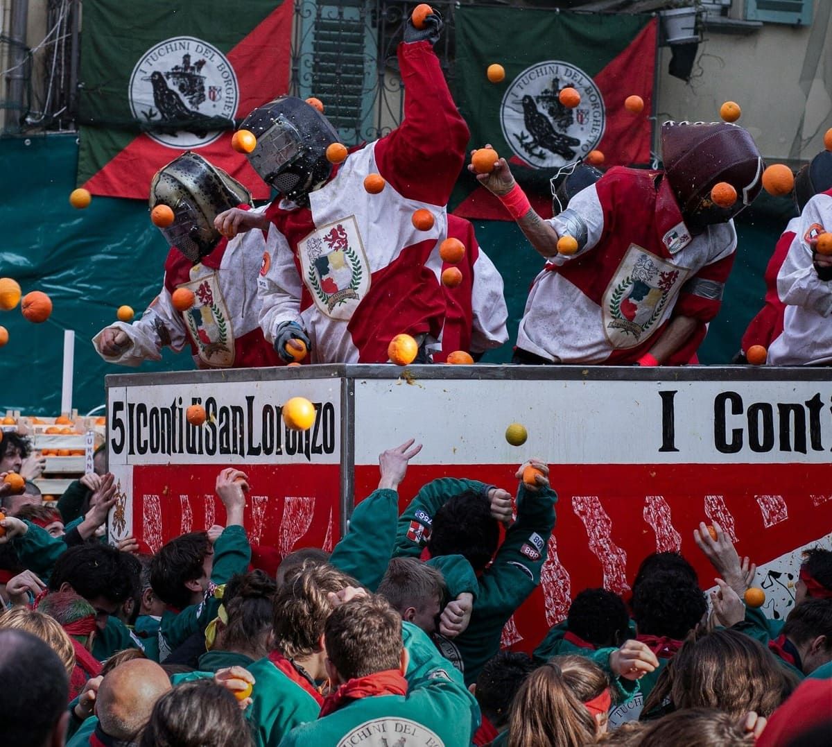 Italians Celebrate a Giant Food Fight Every February