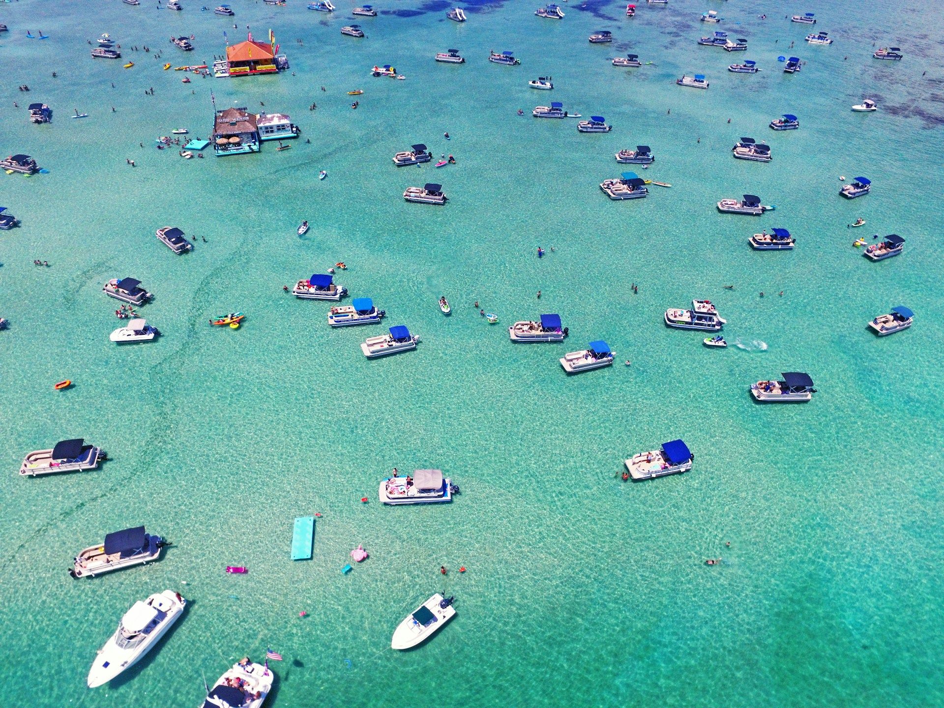 Crab Island, Fort Walton Beach, Florida, USA