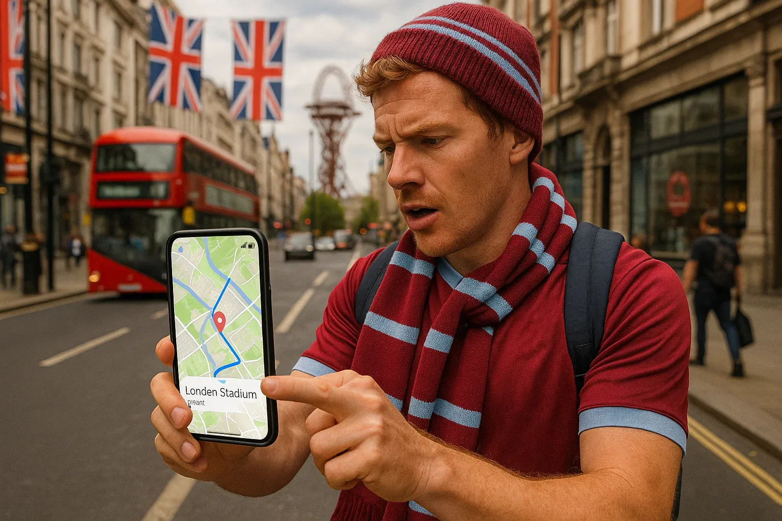 Navigating London with eSIM