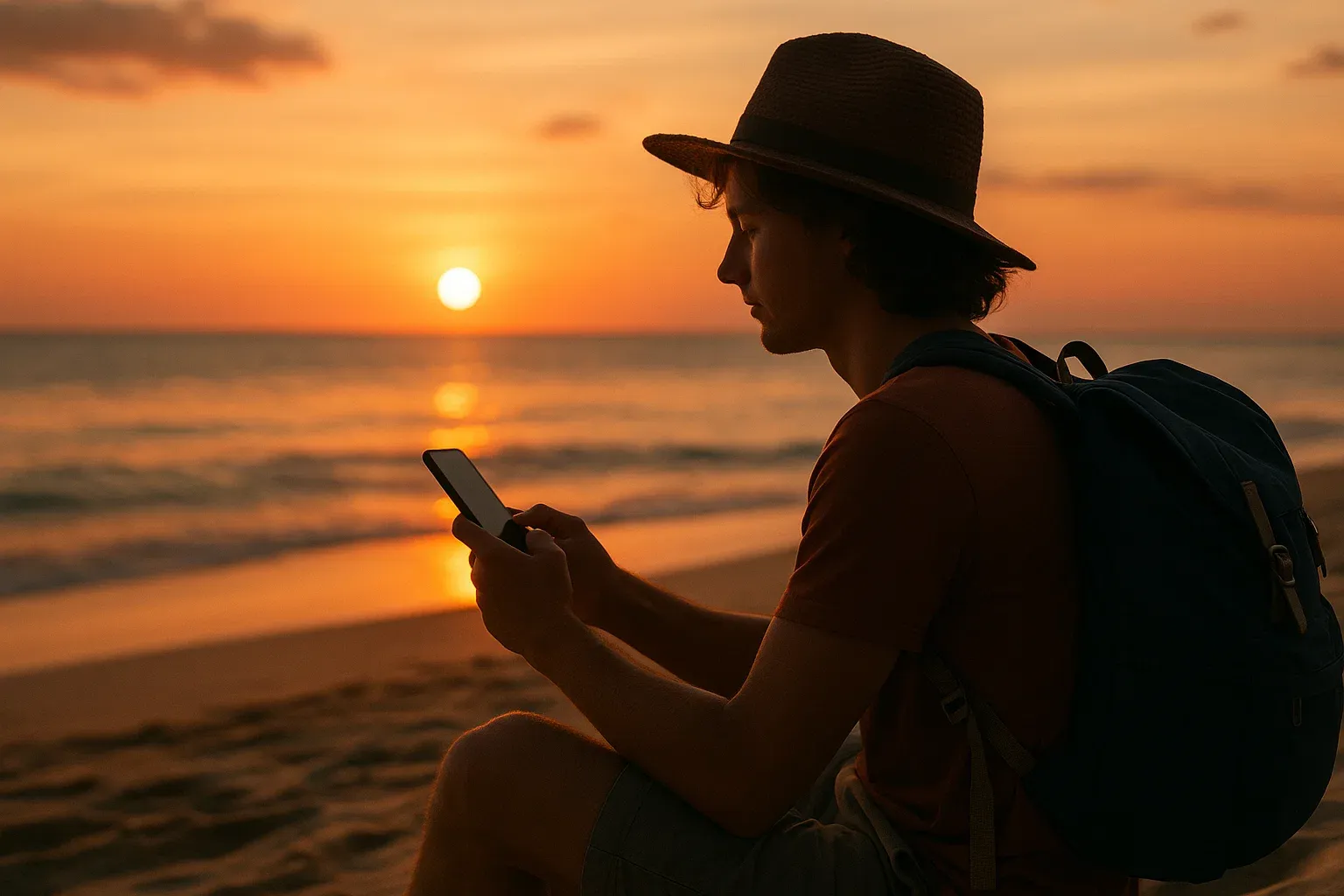 Connected Sunset Bliss