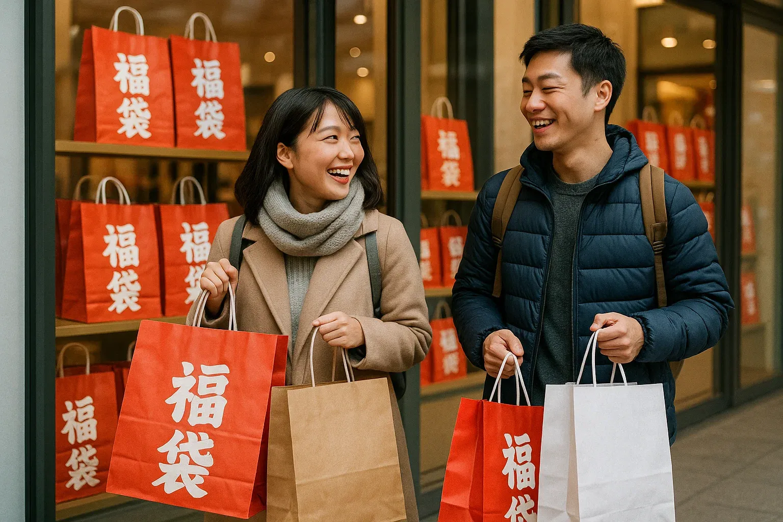 Japan's Fukubukuro Season: Get an eSIM for Your Shopping Trip